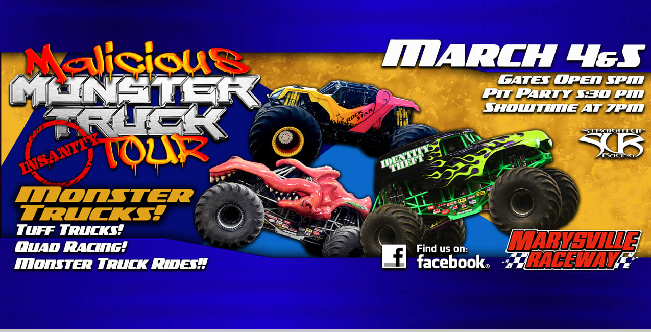 Monster Trucks – Marysville Raceway